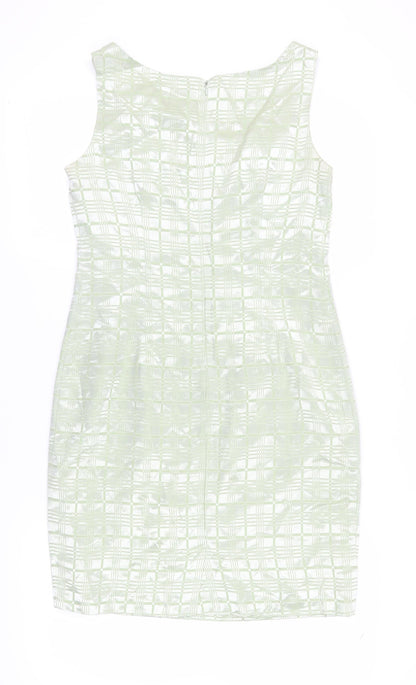 SOPHISTICATE Women's Green Sheath Dress Size 10