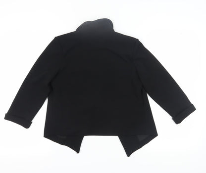 Roman Women's Black Blazer Jacket Size 10