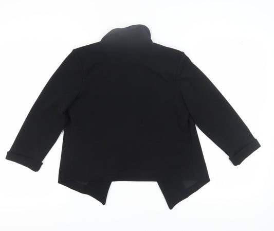 Roman Women's Black Blazer Jacket Size 10