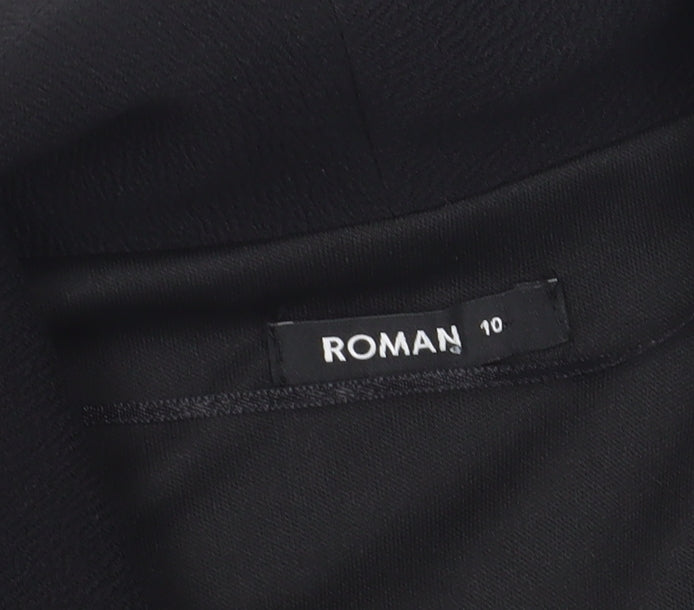 Roman Women's Black Blazer Jacket Size 10