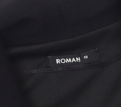 Roman Women's Black Blazer Jacket Size 10