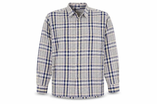 Unisex Adults UK Size 14 Damart Multicoloured Basic Button-Up