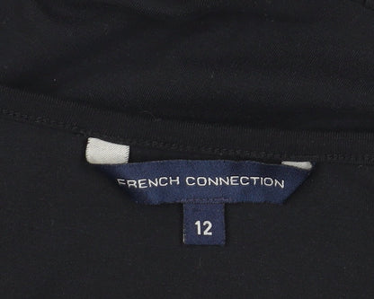 French Connection Women's Black Shift Dress, Size 12