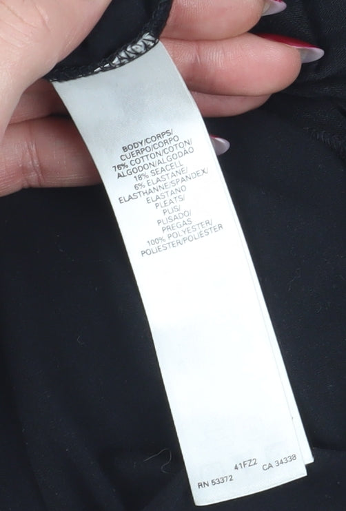 French Connection Women's Black Shift Dress, Size 12