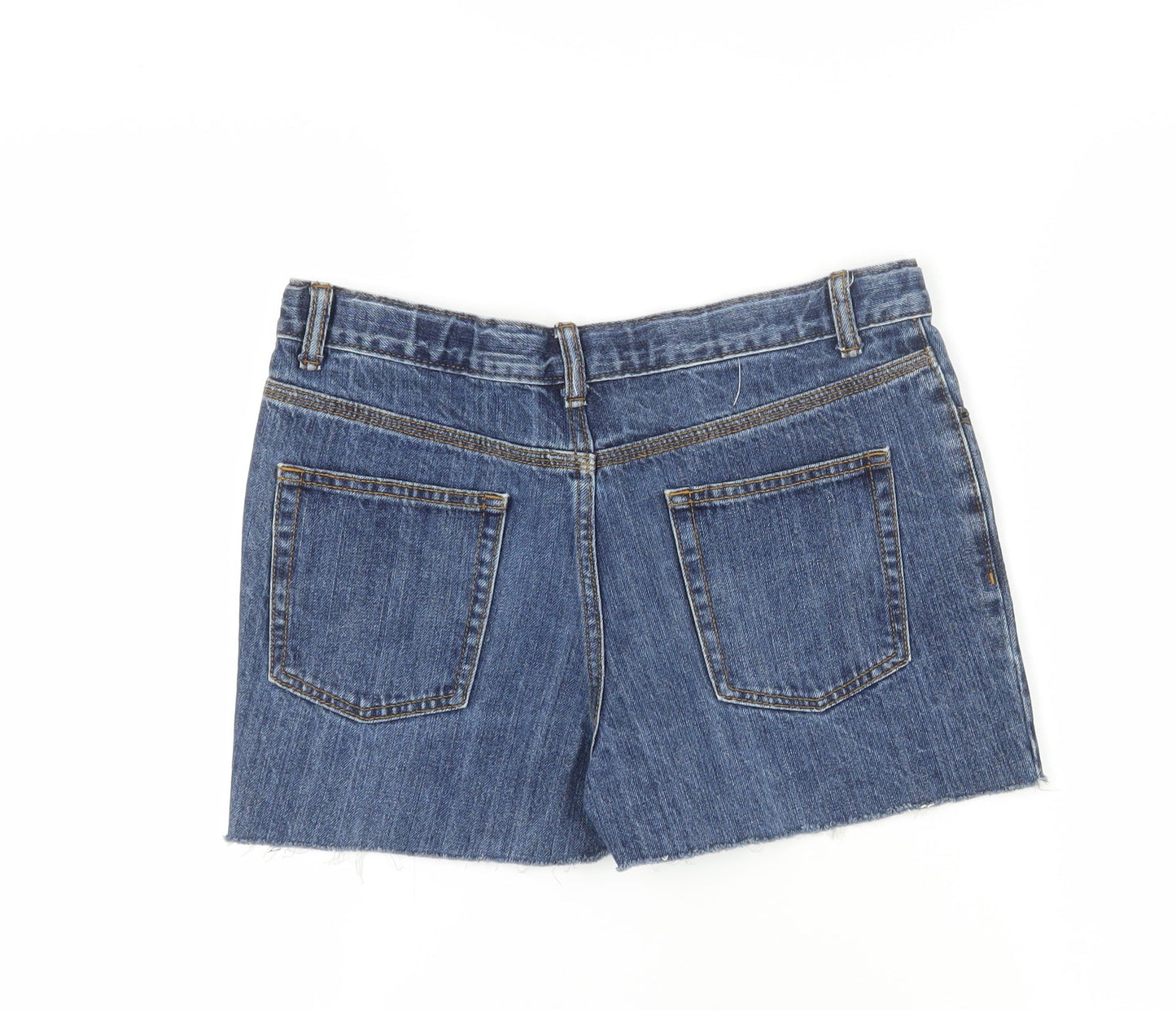 Cat & Jack Teen Blue Denim Cut-Off Shorts Size 14 Husky