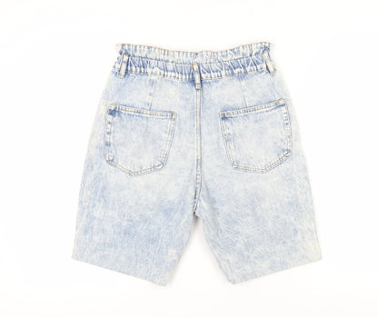SWS Denim Co Women's Blue Paperbag Denim Shorts L