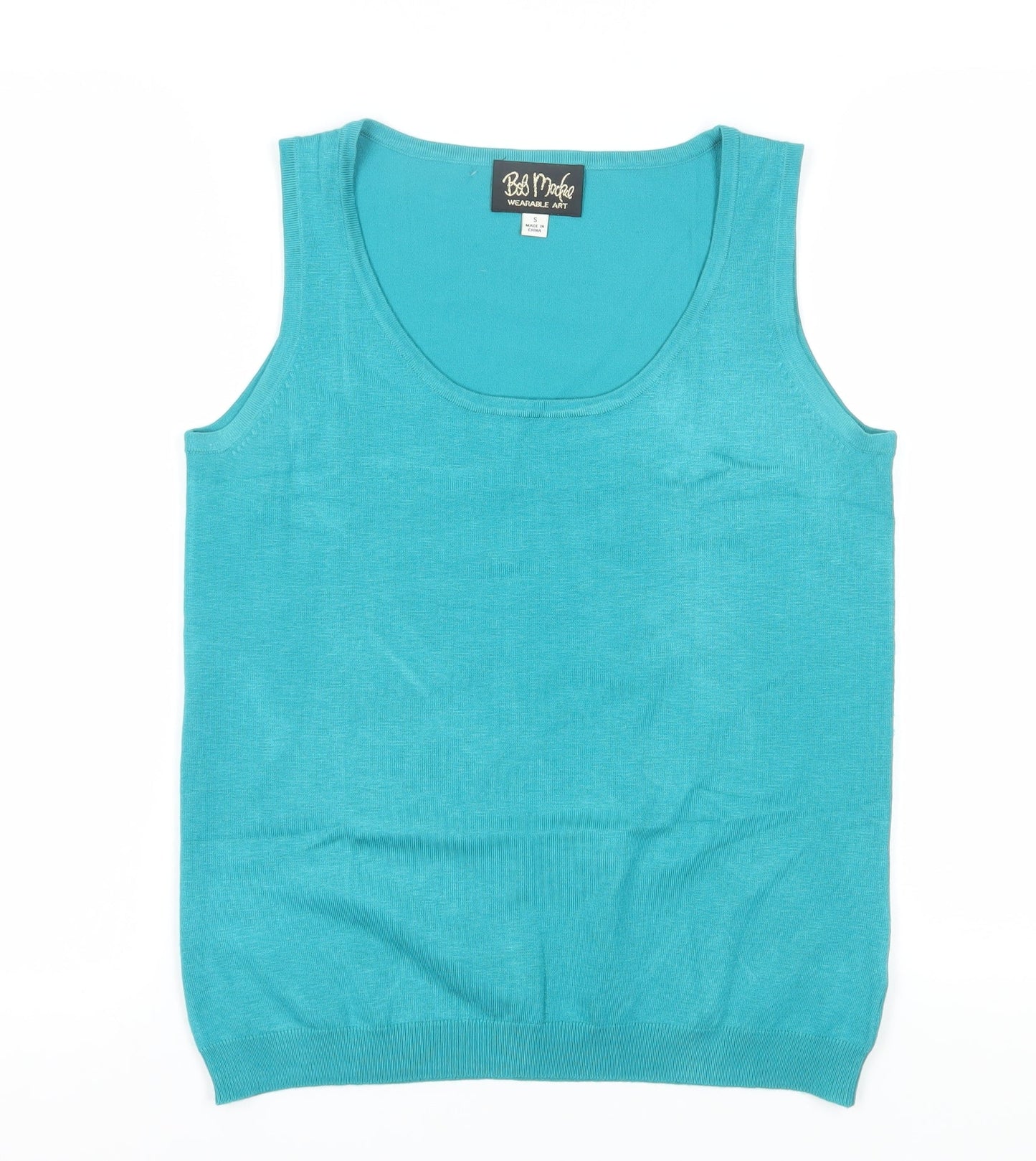 Womens UK Size S Bob Mackie Blue  Tank