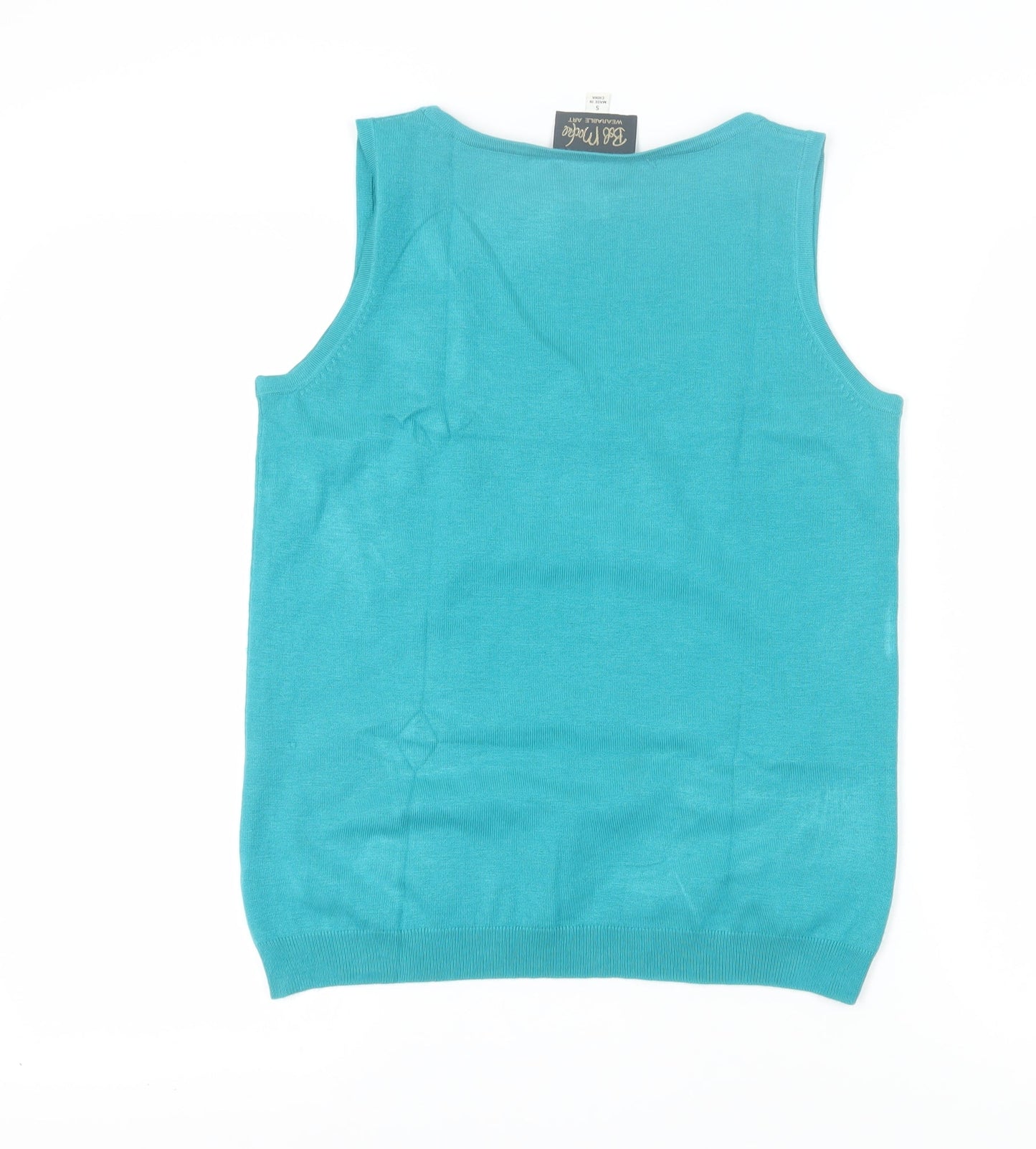 Womens UK Size S Bob Mackie Blue  Tank