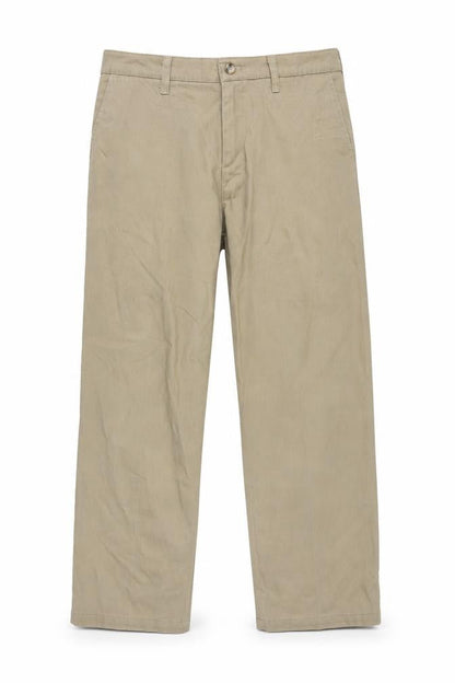 Mens UK Size L Lee Straight Fit Chino Beige Trousers