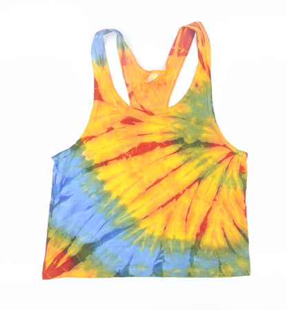 Fu Paddlers Unisex Tie-Dye Tank Top Multicoloured L