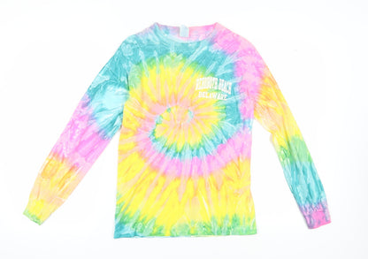 Unisex Adults UK Size S Gildan Multicoloured Jersey T-Shirt