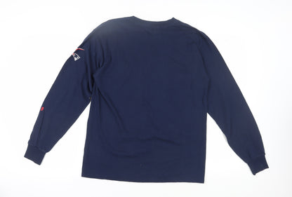NFL Men's Blue Long Sleeve T-Shirt - Size M