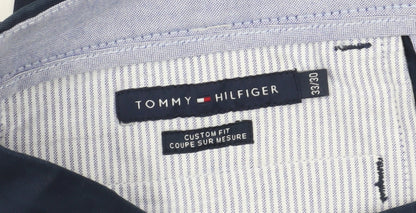 Tommy Hilfiger Men's Blue Chino Trousers, Size M