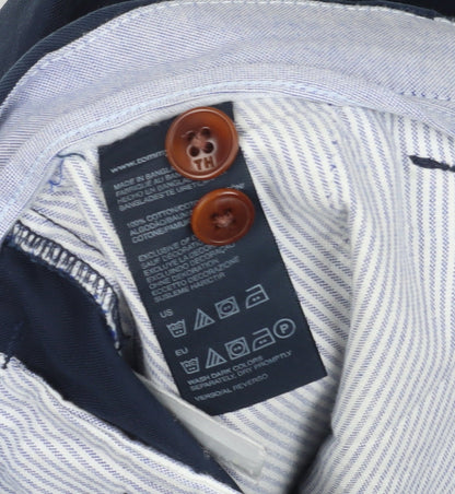 Tommy Hilfiger Men's Blue Chino Trousers, Size M