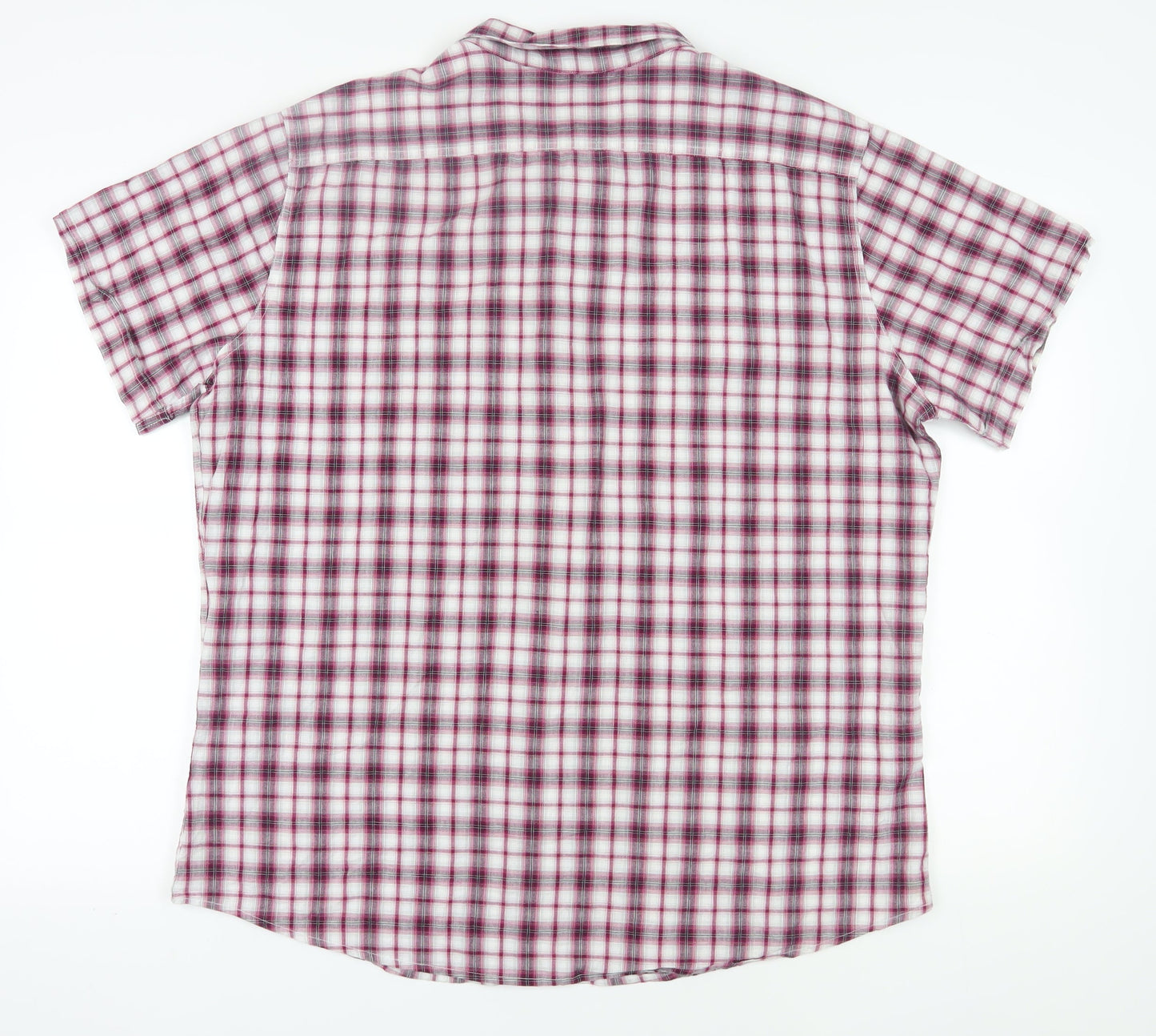 J. Ferrar Men's Multicoloured Plaid Shirt 2XL