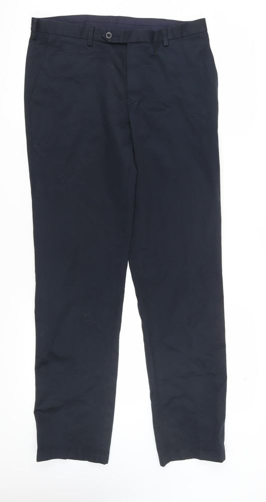 Jos. A. Bank Men's Black Dress Pants 34W Regular Fit