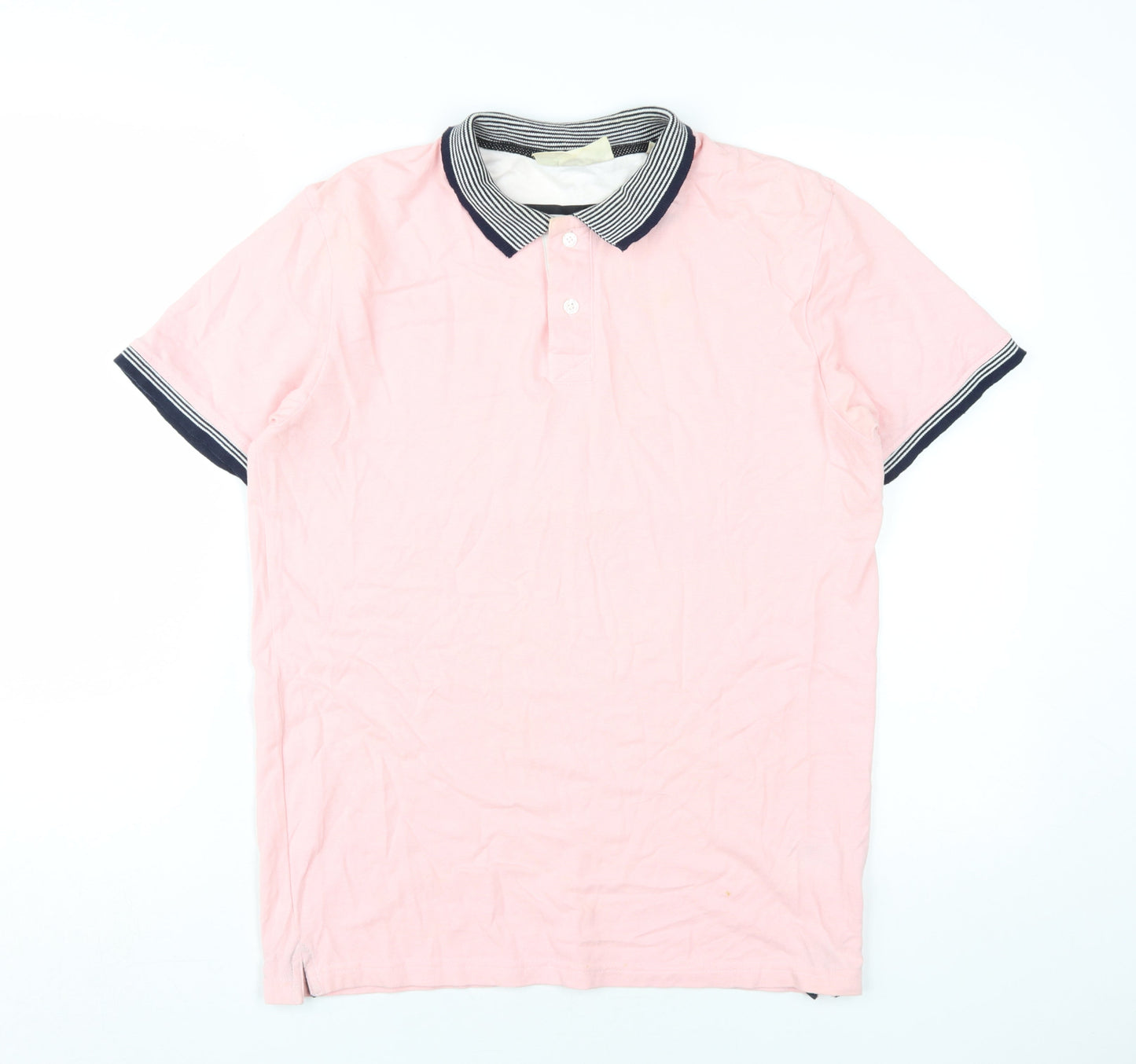 Tailored Originals Men's Pink Polo Shirt Small