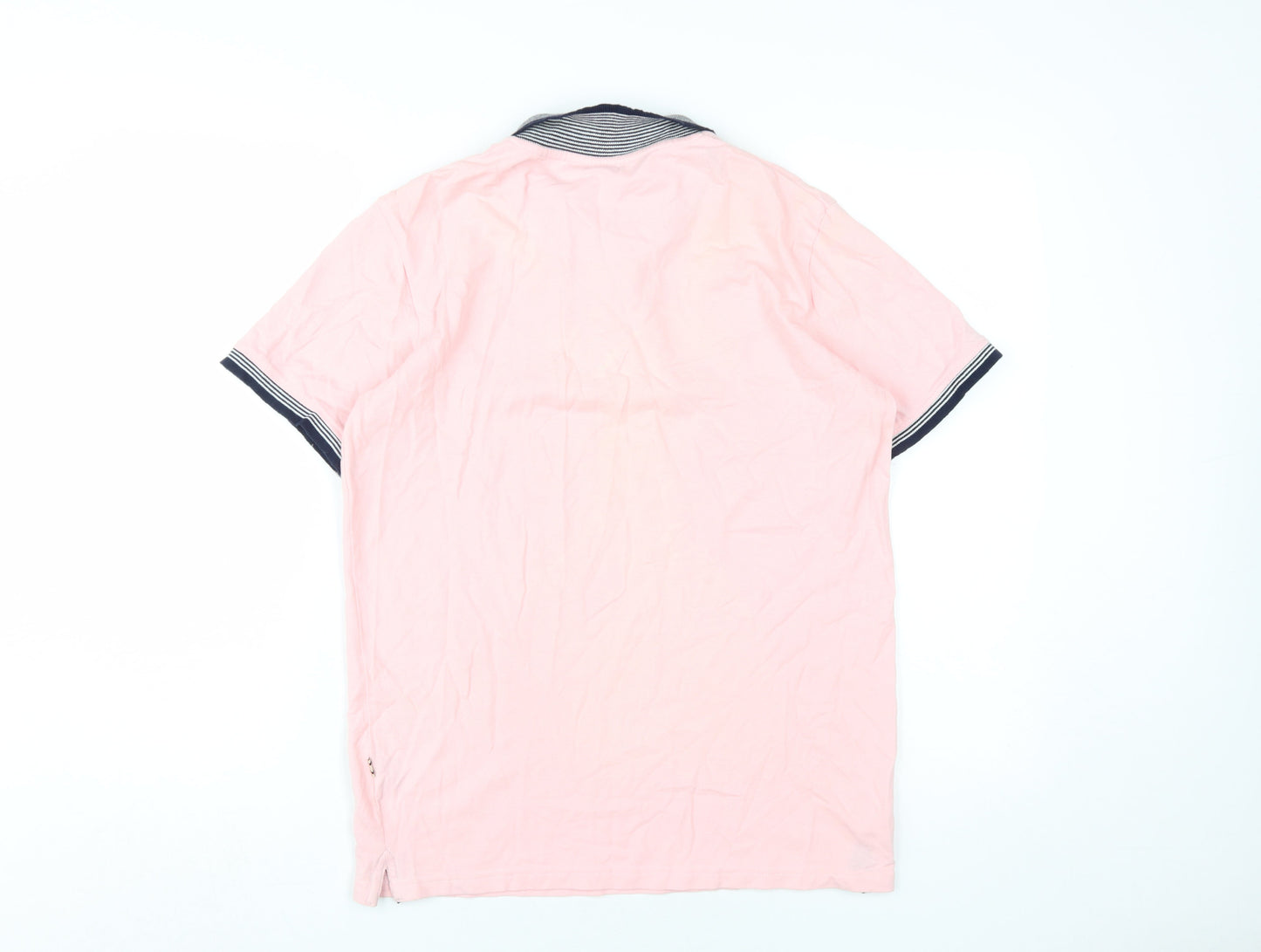 Tailored Originals Men's Pink Polo Shirt Small