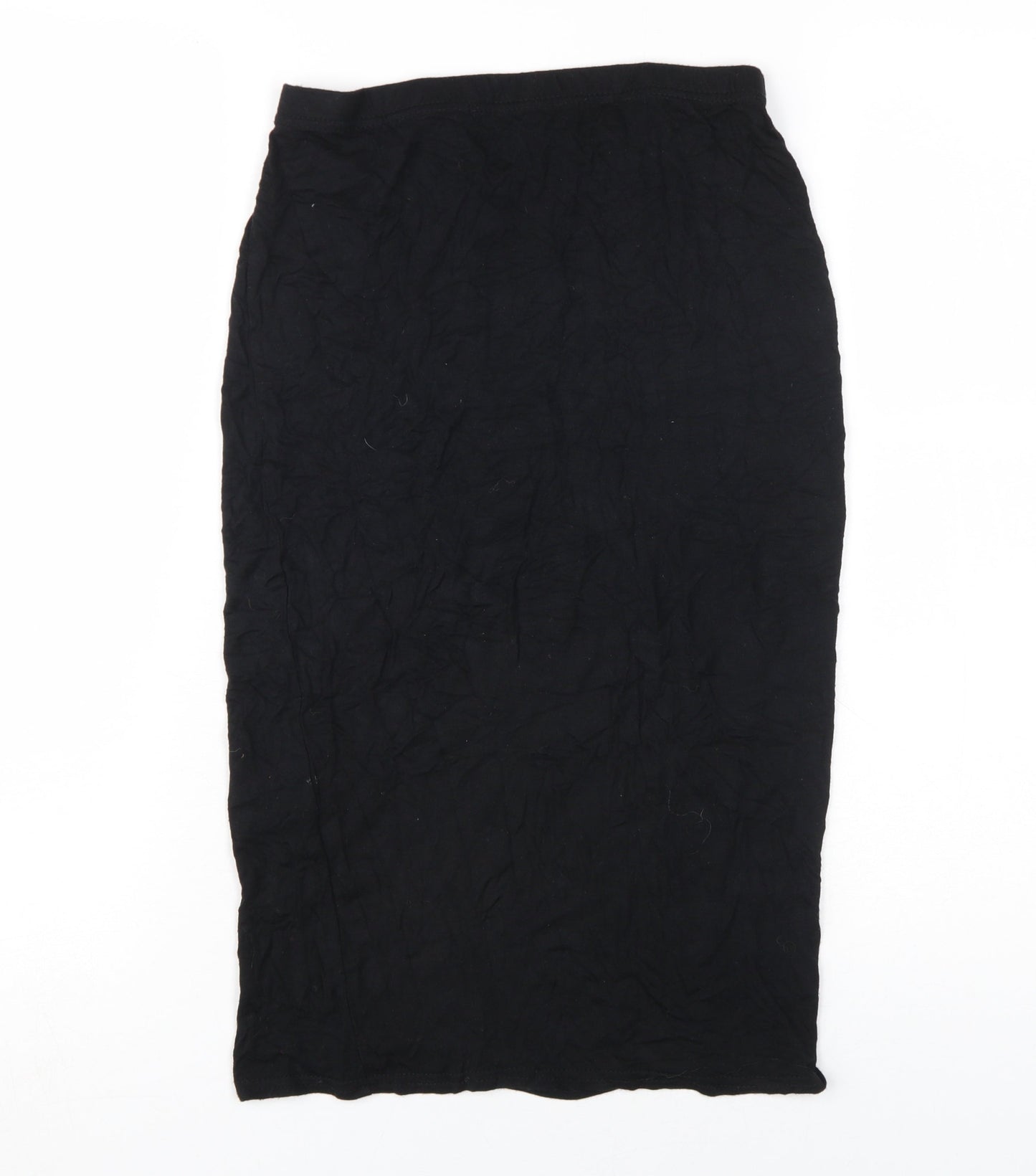 PrettyLittleThing Women's Black Midi Pencil Skirt Size 10