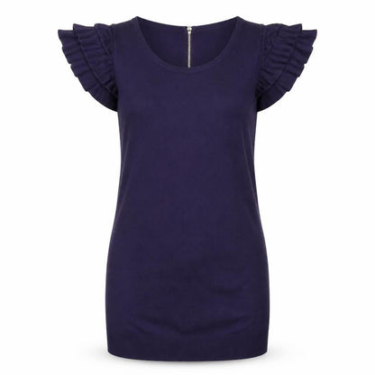 Apricot Women's Purple Shift Dress Large