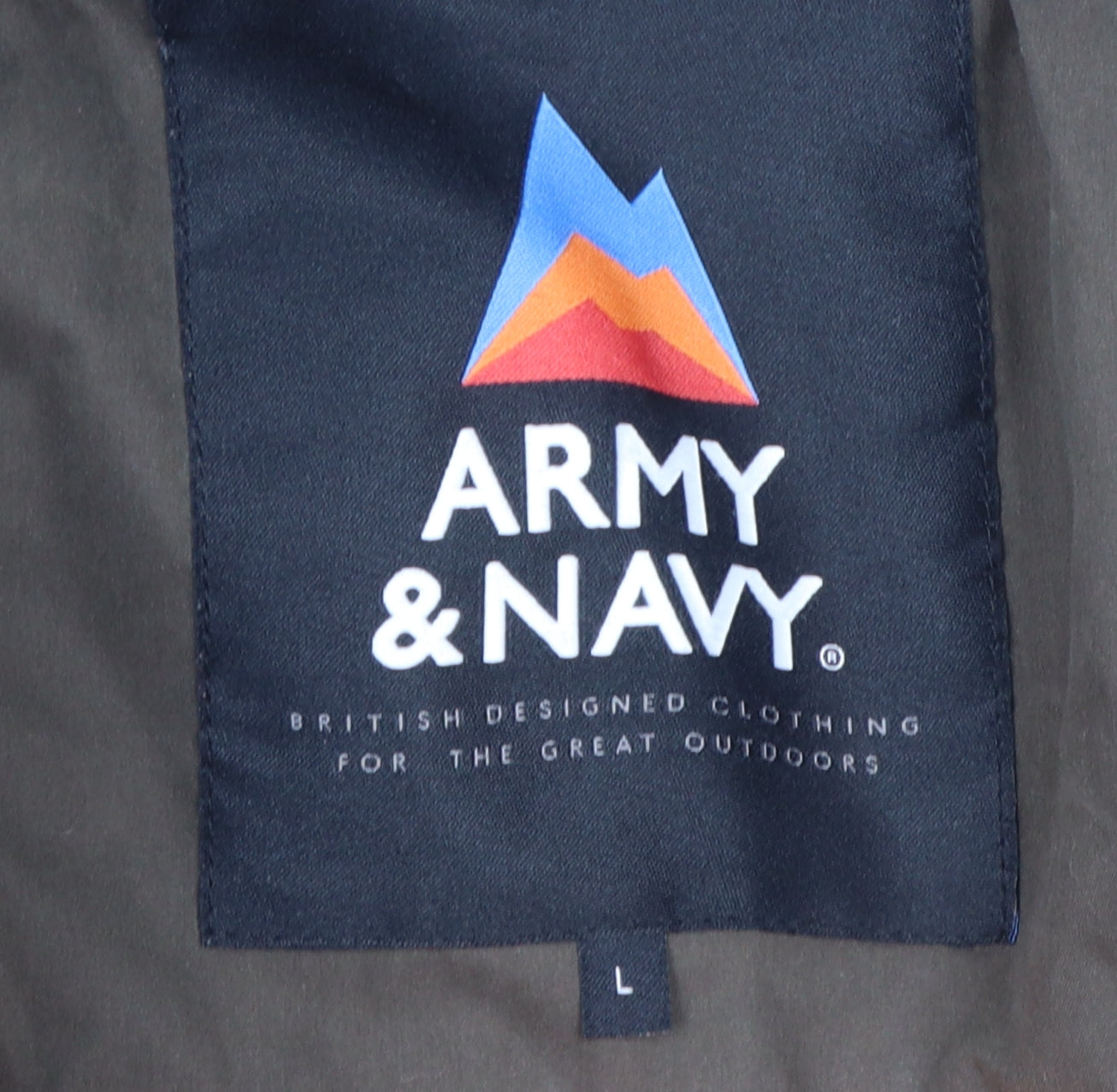 Army & Navy Men's Green Parka Coat L