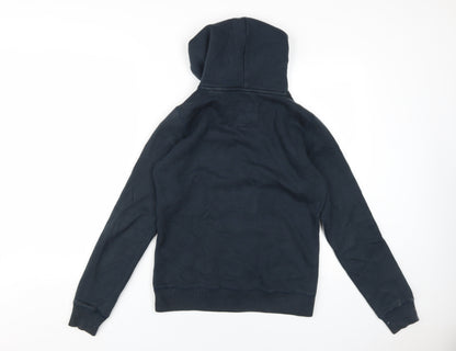 Womens UK Size 8 Jack Wills Black Pullover Hoodie