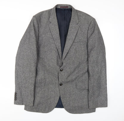Mens UK Size 42 Marks and Spencer Regular Grey Suit Jacket