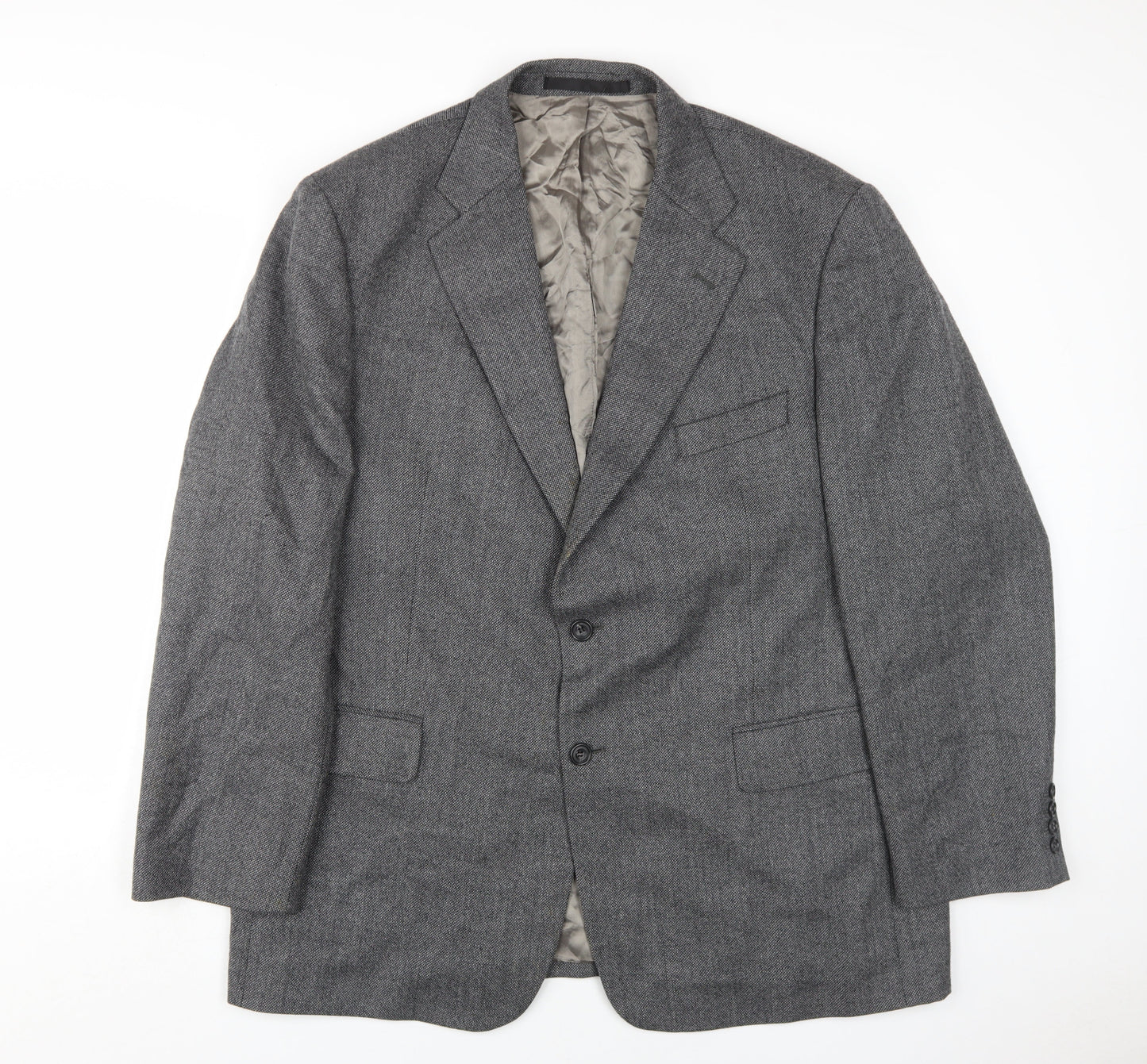 Mens UK Size 46 Marks and Spencer Regular Grey Suit Jacket