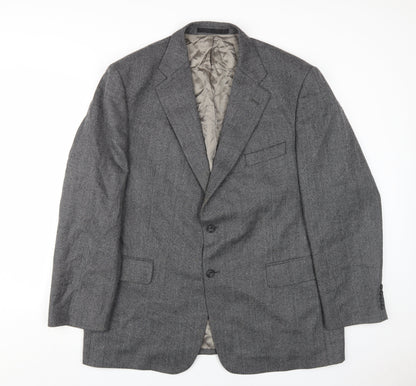 Mens UK Size 46 Marks and Spencer Regular Grey Suit Jacket