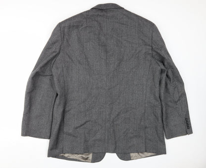 Mens UK Size 46 Marks and Spencer Regular Grey Suit Jacket