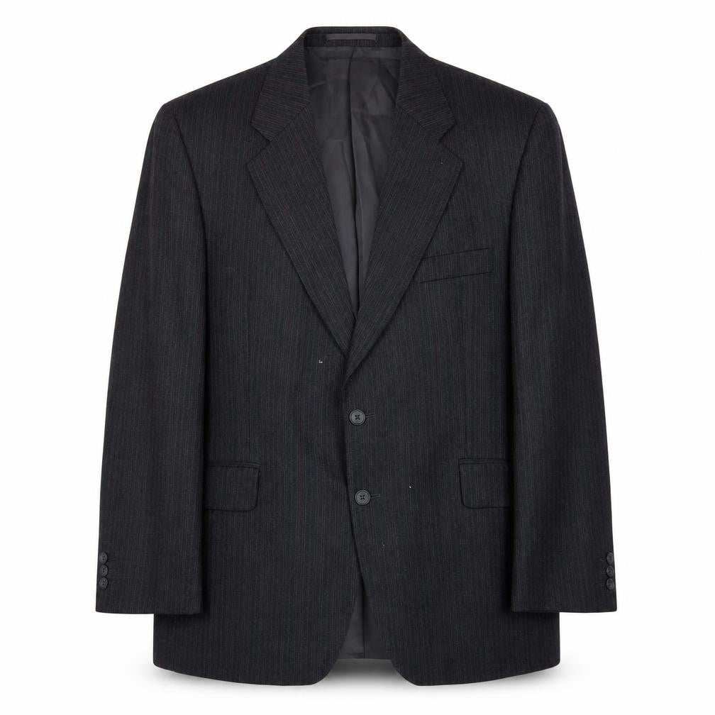 Mens UK Size 44 Label Regular Black Suit Jacket
