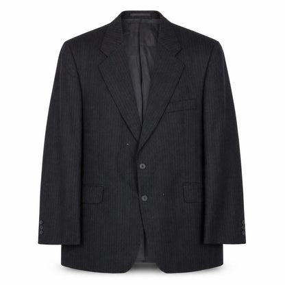 Mens UK Size 44 Label Regular Black Suit Jacket