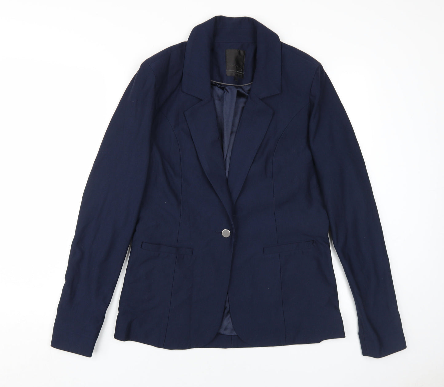 Minus Women's Blue Blazer Jacket Size 14