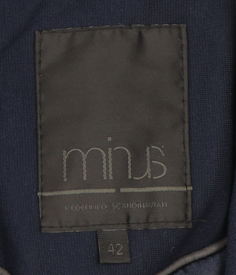 Minus Women's Blue Blazer Jacket Size 14