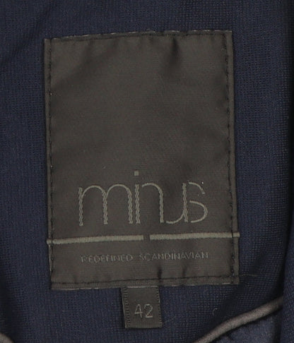 Minus Women's Blue Blazer Jacket Size 14