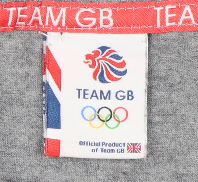 Womens UK Size L Team GB Grey  T-Shirt
