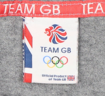 Womens UK Size L Team GB Grey  T-Shirt