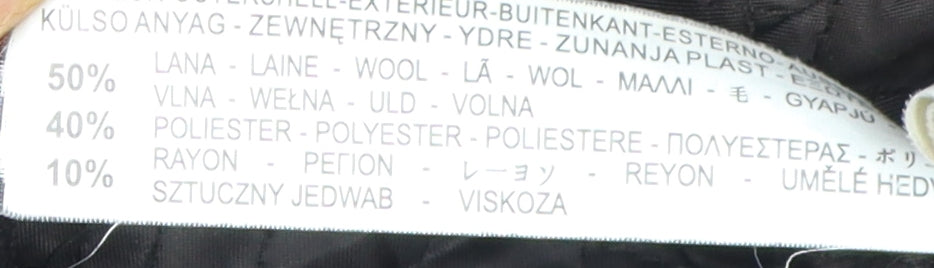 Zara Basic Men's Black Hooded Jacket XL Regular