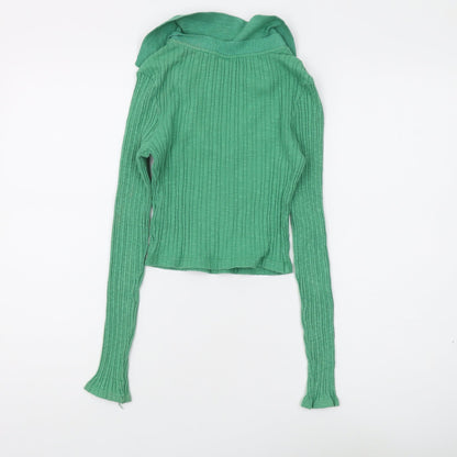 Womens UK Size 12 Urban Outfitters Green Pullover Jumper