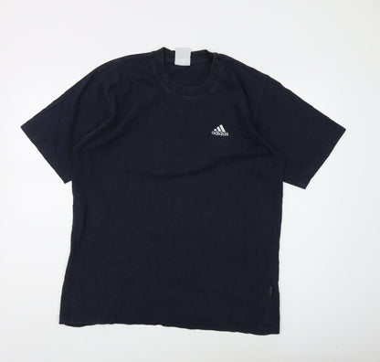 Adidas Men's Black M Short Sleeve Crew Neck T-Shirt