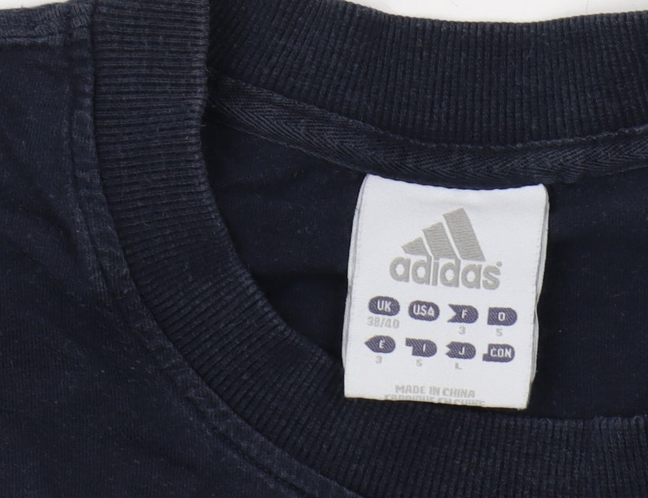 Adidas Men's Black M Short Sleeve Crew Neck T-Shirt