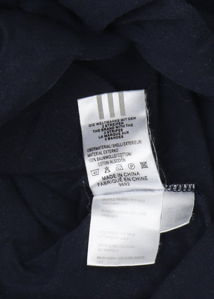 Adidas Men's Black M Short Sleeve Crew Neck T-Shirt