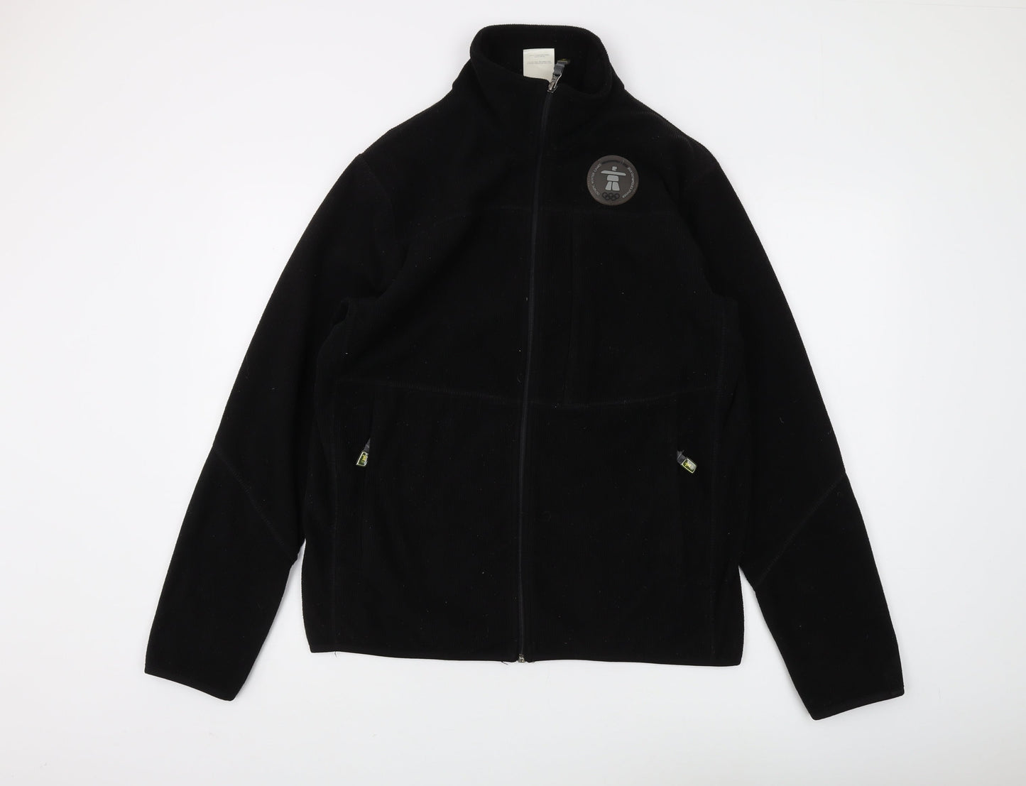 Hudson's Bay Co. Men's Black Full Zip Fleece Sweatshirt M