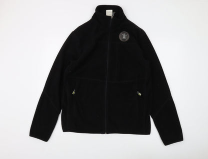 Hudson's Bay Co. Men's Black Full Zip Fleece Sweatshirt M