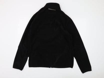 Hudson's Bay Co. Men's Black Full Zip Fleece Sweatshirt M
