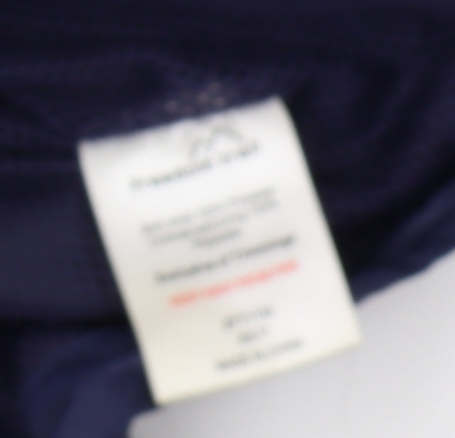 Mens UK Size 2XL Freedom Trail Blue Windbreaker Coat
