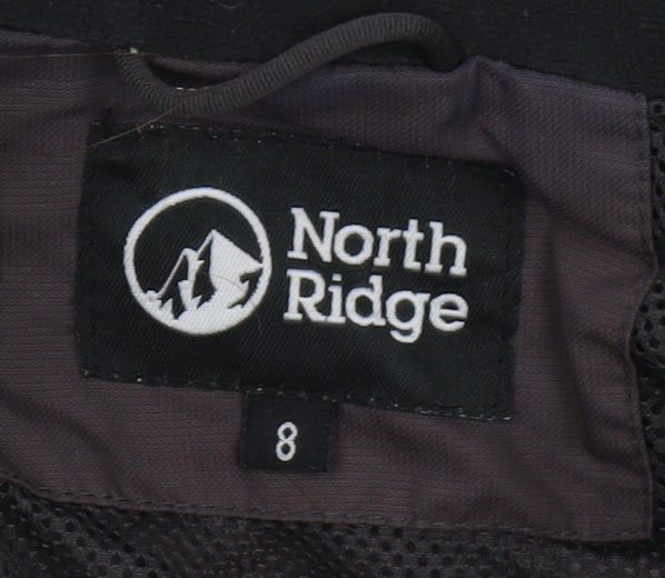Womens UK Size 8 North Ridge Purple Basic Jacket