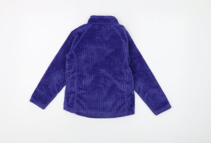 The Edge Boys Purple Full Zip Sweatshirt, Size 5-6 Years
