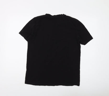 Mens UK Size S HUGO BOSS Black  T-Shirt