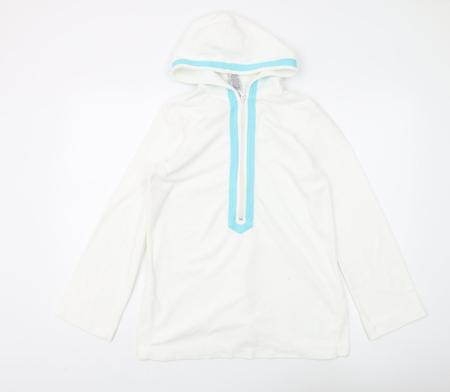 Gap Women's White Hoodie, XS, Casual and Lightweight